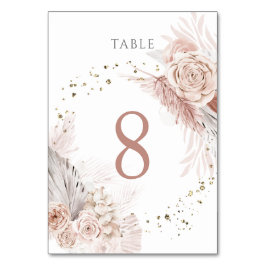 Blume des Aquarells Tischnummer 8
