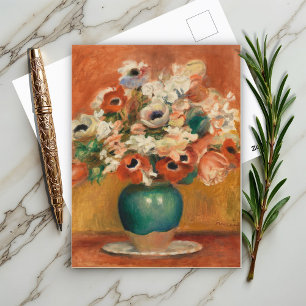 Blume des Augusts Renoir, Kunst Postkarte