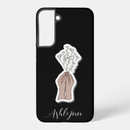 Blume des Babyattrades Samsung Galaxy Hülle