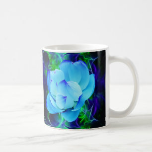 Blume des blauen Lotos und seine Bedeutung Tasse
