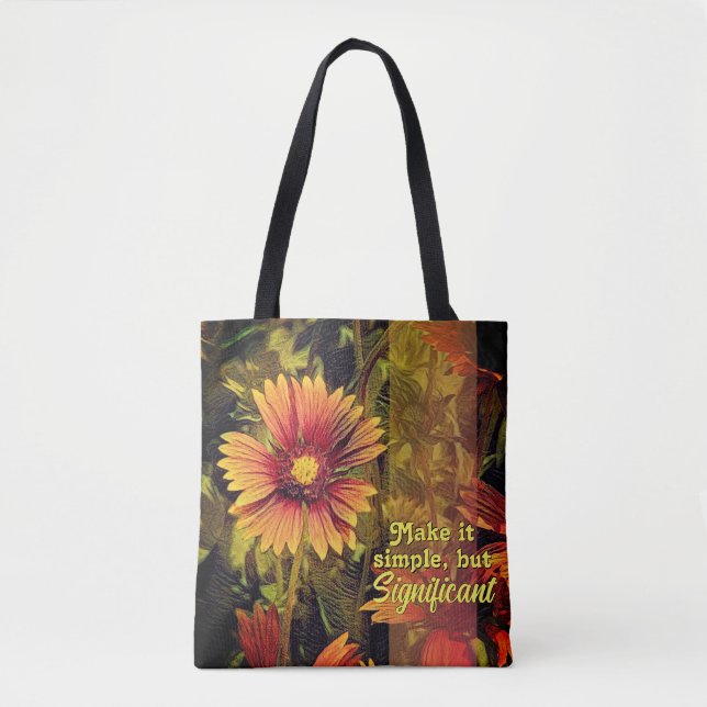 Blume des Feuerrads (Vorderseite)