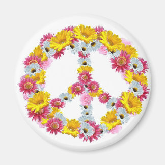Blume des Friedens Magnet