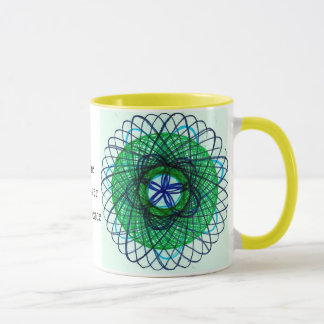 Blume des Friedens Tasse