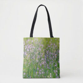 Blume des Glaubens Blue Wildblumen Tasche Psalm