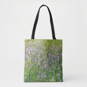 Blume des Glaubens Blue Wildblumen Tasche Psalm