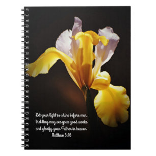Blume des Glaubens Daffodil Light Prayer-Notebooks Notizblock