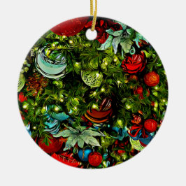Blume des Glaubens Matthew Poinsettia Ornament
