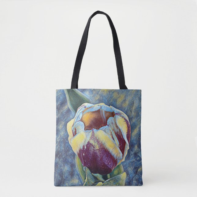 Blume des Glaubens Psalm Tulip Tasche (Vorderseite)