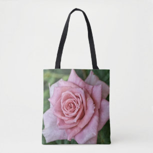Blume des Glaubens Rosa Tasche Matthew 6:21