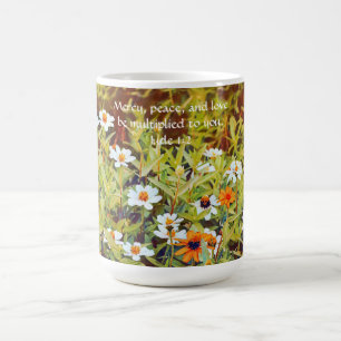 Blume des Glaubens Zinnia Garden Tasse Cup