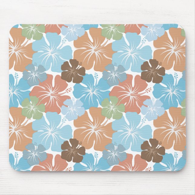 Blume des hawaiianischen tropischen Hibiskus Mousepad (Vorne)