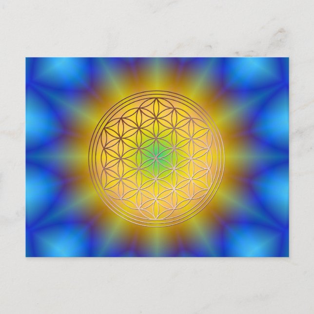 Blume des Humbug Motiv 10 Postkarte (Vorderseite)