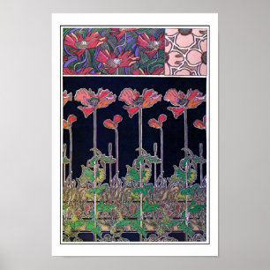 Blume des Jugendstils, Mucha Poster