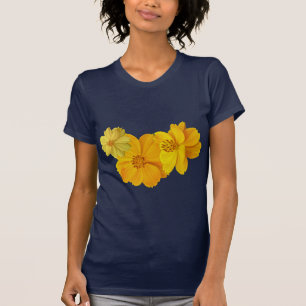 Blume des Kosmos (Cosmos sulfureus) T-Shirt