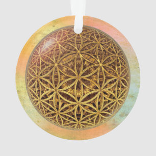 Blume des Lebens / Blume des Lebens - Ballgitter G Ornament