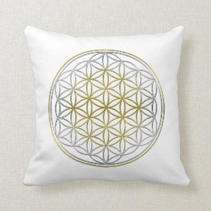 BLUME DES LEBENS / Blume des Lebens - BiColor Kissen