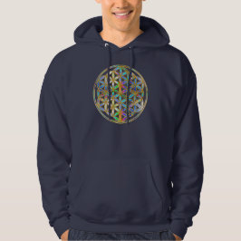 Blume des Lebens / Blume des Lebens - goldfarbig Hoodie