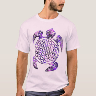 Blume des Lebens / Blume des Lebens - Schildkröte T-Shirt