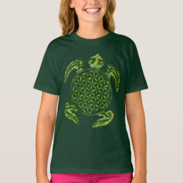 Blume des Lebens / Blume des Lebens - Schildkröte  T-Shirt