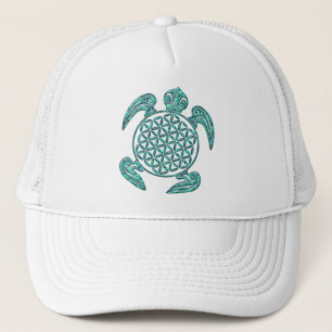 Blume des Lebens / Blume des Lebens Schildkröte Truckerkappe