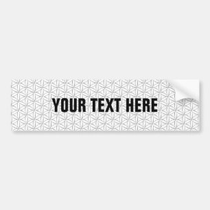 Blume des Lebens / Blume des Lebens - Silbermuster Autoaufkleber