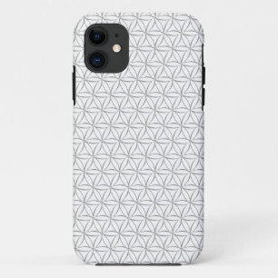 Blume des Lebens / Blume des Lebens - Silbermuster Case-Mate iPhone Hülle