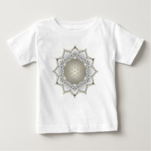Blume des Lebens - Blüten Mandala 1 Baby T-shirt