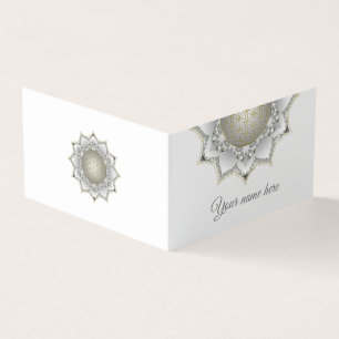 Blume des Lebens - Blüten Mandala 1 Visitenkarten