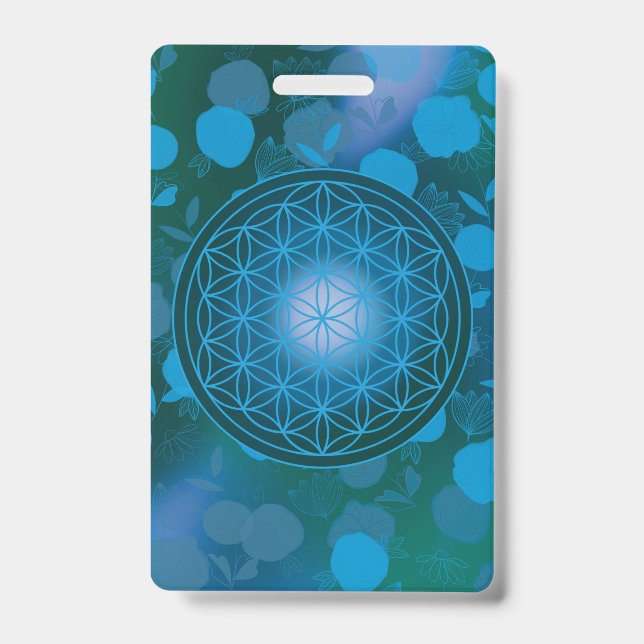 Blume des Lebens, Chakra, Zen, Ausweis (Vorderseite)