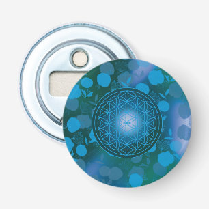Blume des Lebens, Chakra, Zen, Flaschenöffner