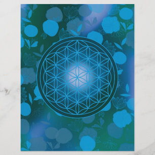 Blume des Lebens, Chakra, Zen, heilige Geometrie,