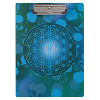 Blume des Lebens, Chakra, Zen, heilige Geometrie, Klemmbrett