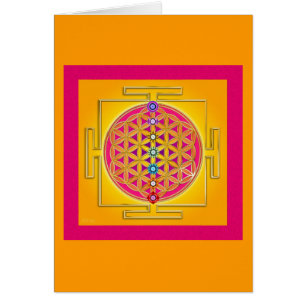 BLUME des LEBENS - Chakras Yantra