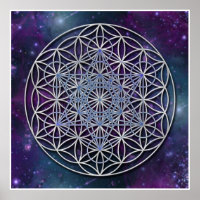 BLUME DES LEBENS - Erzengel Metatron Cube