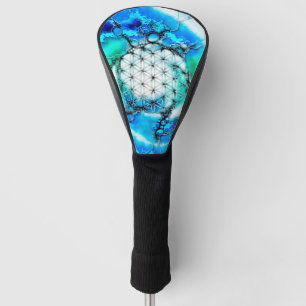 Blume des Lebens - farbenfroh 2 Golf Headcover