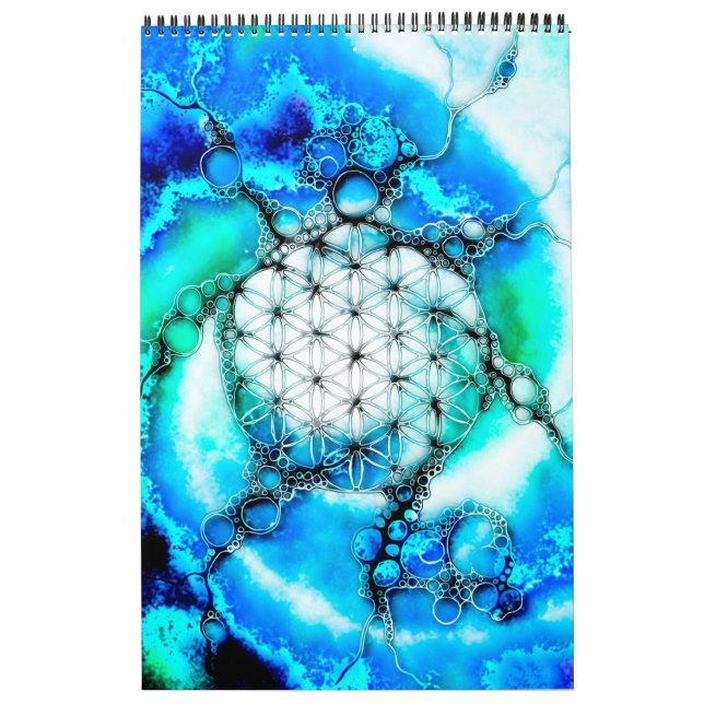 Blume des Lebens - farbenfroh 2 Kalender (Titelbild)
