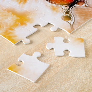 Blume des Lebens - farbenfroh 4 Puzzle