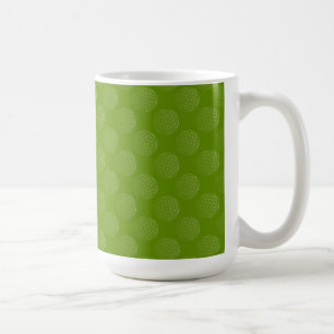 Blume des Lebens / Flower Of Life - Muster grün Tasse