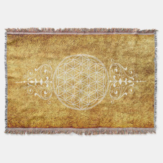 Blume des Lebens / Flower of Life - vintage I Decke