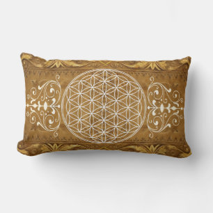 Blume des Lebens / Flower of Life - vintage I Lendenkissen