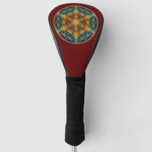 BLUME DES LEBENS - Fraktal Blossom 1 Golf Headcover