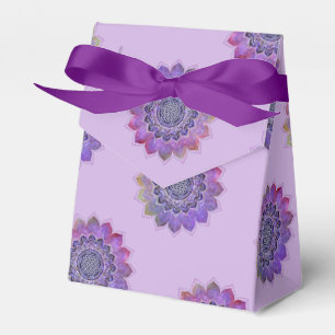 Blume des Lebens - Galaxie im Vintagen Stil 1 Geschenkschachtel