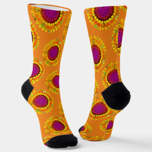 Blume des Lebens - Geometrische Blüte 5 Socken