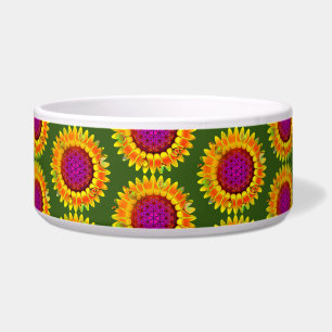 Blume des Lebens - geometrisches Blossom 4 Napf