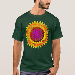 Blume des Lebens - geometrisches Blossom 4 T-Shirt