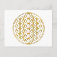Blume des Lebens | Gold, klein