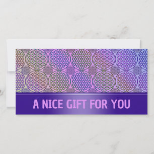 BLUME DES LEBENS - Grunge Muster 3