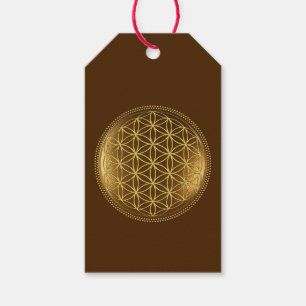 BLUME DES LEBENS - Heilige Geometrie Medaillon 1 Geschenkanhänger