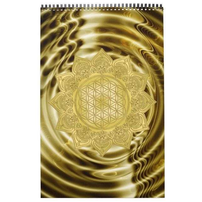 Blume des Lebens - Indische Mandala 4 Kalender (Titelbild)