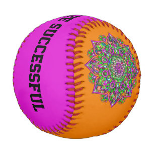 Blume des Lebens - Indisches Mandala 1 Baseball